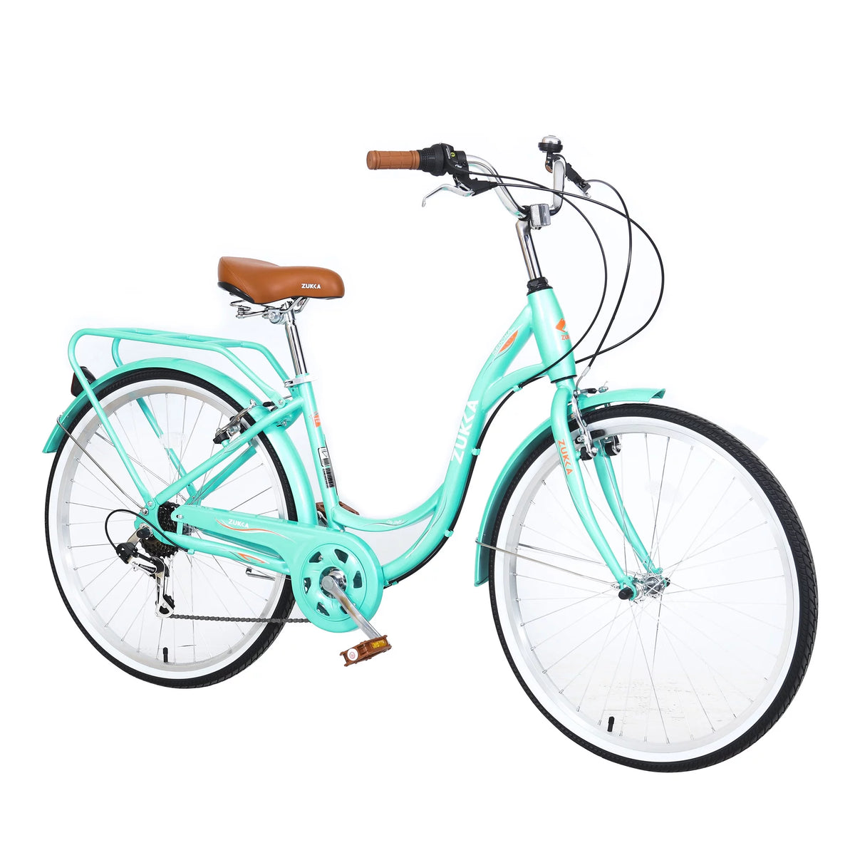 26 inch 7 Speed Steel Frame Girls Bicycle Y23379