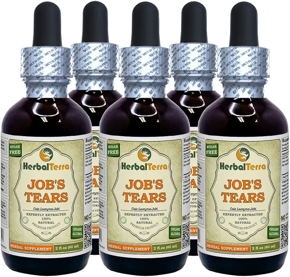 Organic Job's Tears Liquid Extract 5x2 fl.oz J25670