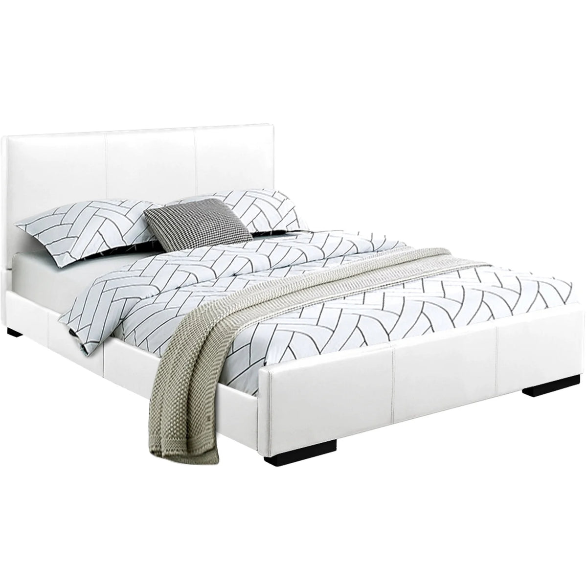 White King Platform Bed V346138