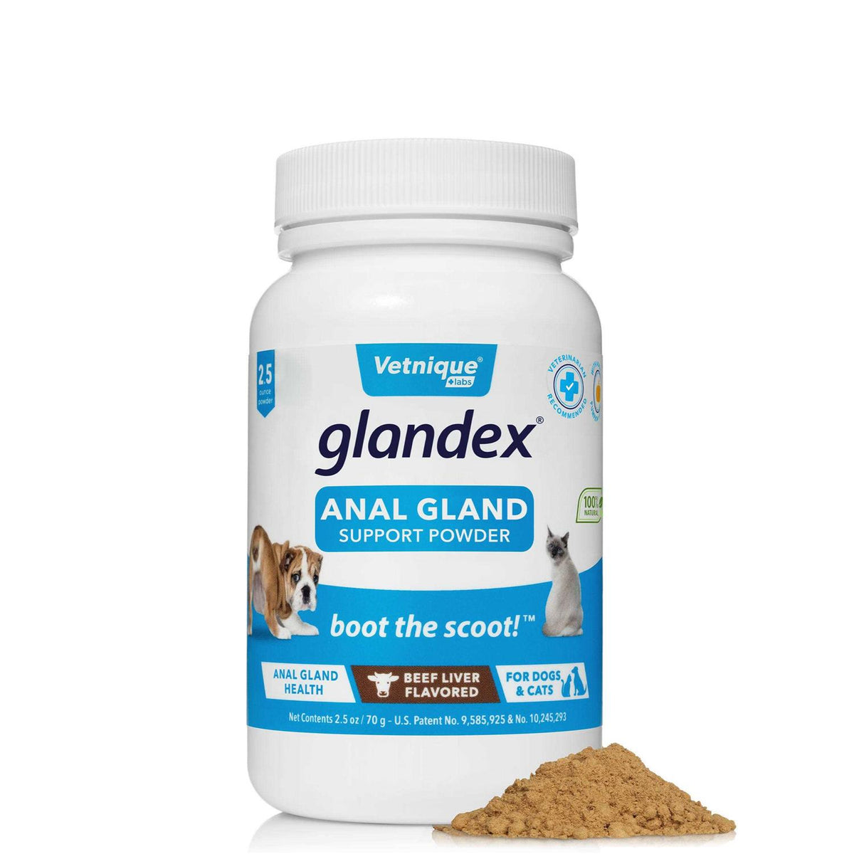 Anal Gland Support Powder for Dogs & Cats U3624