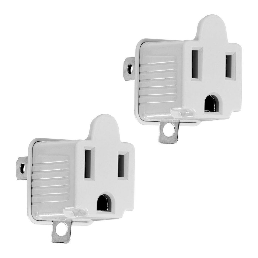 3-to-2 Prong Grounding Adapter, 2-Pack X607