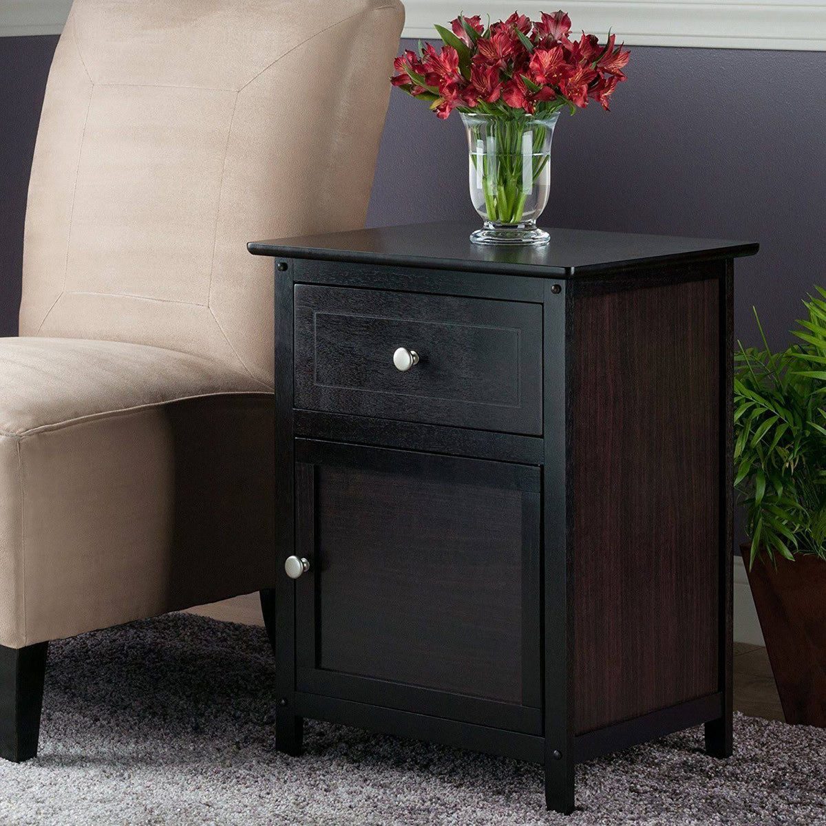 Wooden Night Stand End Table V254