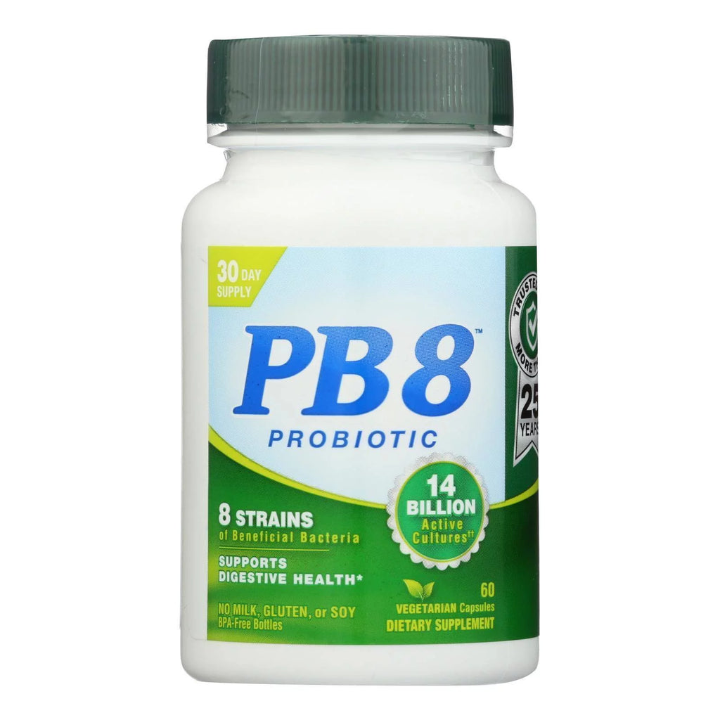 PB 8 Pro-Biotic Acidophilus 500 mg 60 Vegetarian Capsules Q792