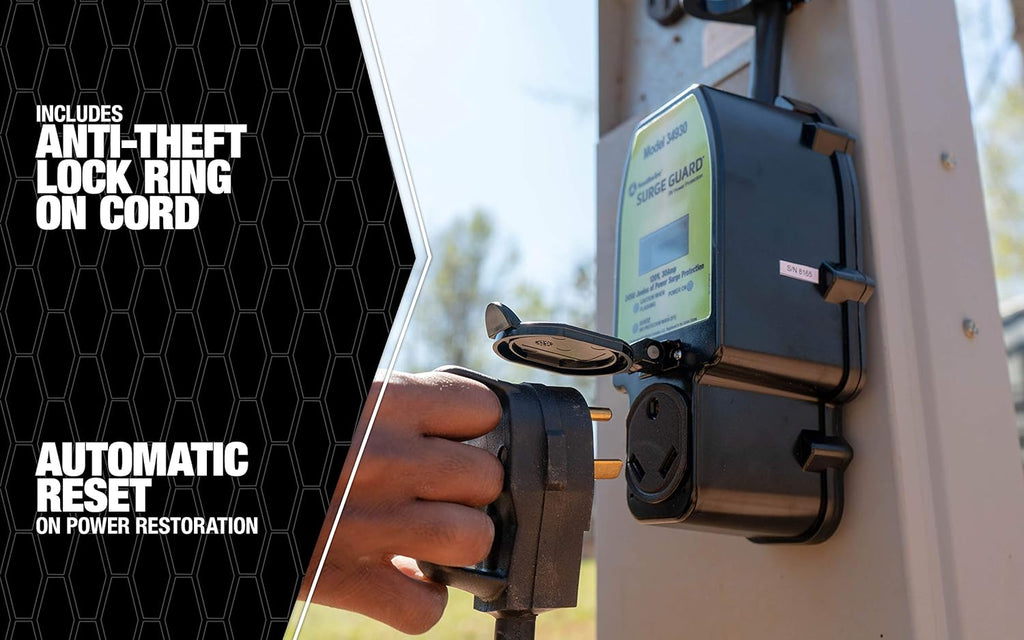 Portable Surge Guard with LCD Display X82187