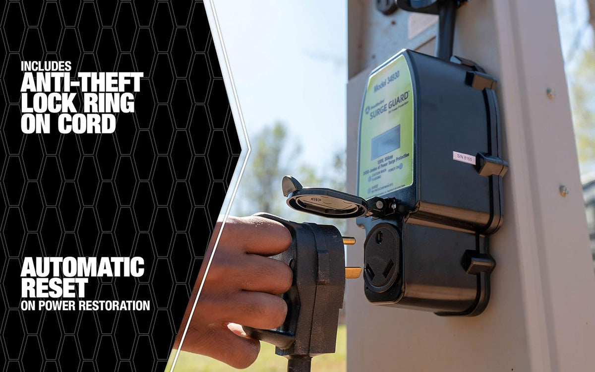 Portable Surge Guard with LCD Display X82187