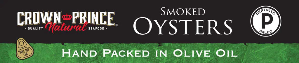 Smoked Oysters in Pure Olive Oil, 3-Ounce Cans (Pack of 18) B774