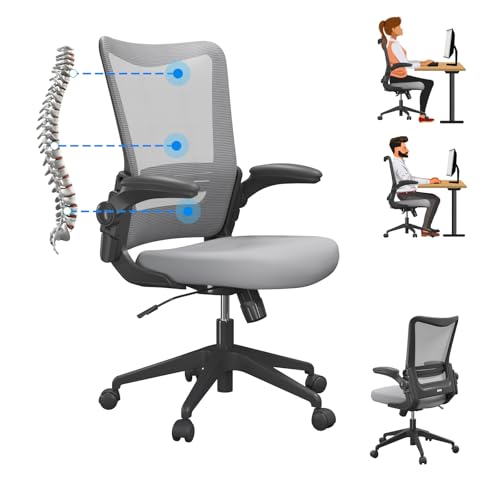 Ergonomic Mesh Office Chair with Wheels U554659