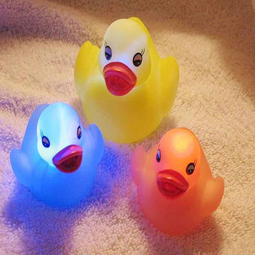 3Pcs Rubber Ducky Bath Toys H846