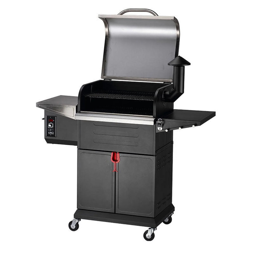 Wood Pellet Grill Smoker with Auto Temperature Control O262598
