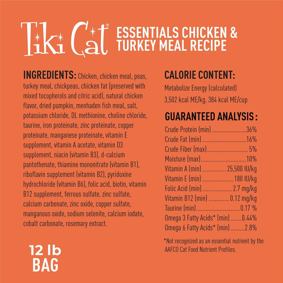 Chicken & Turkey Meal Recipe Dry Cat Food U789852