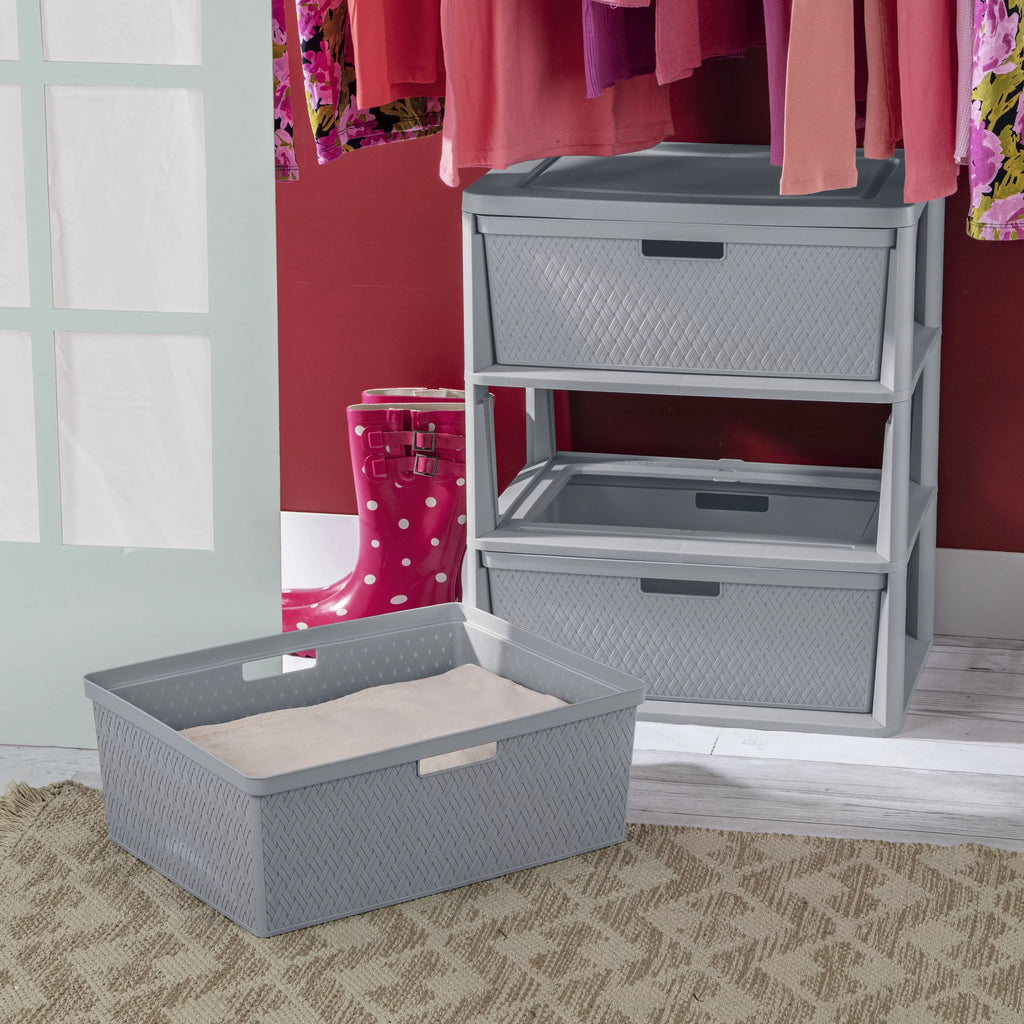 Wide 3 Drawer Tower K69509