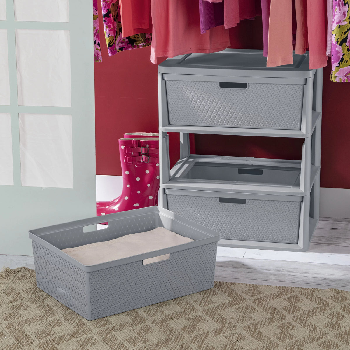Wide 3 Drawer Tower K69509