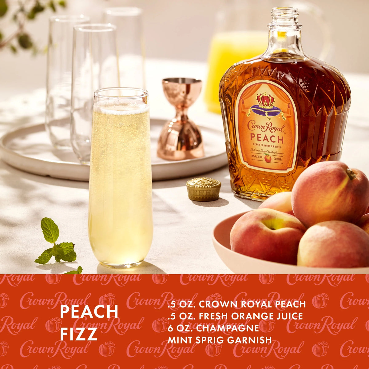 Peach Flavored Whisky 750 mL K6453