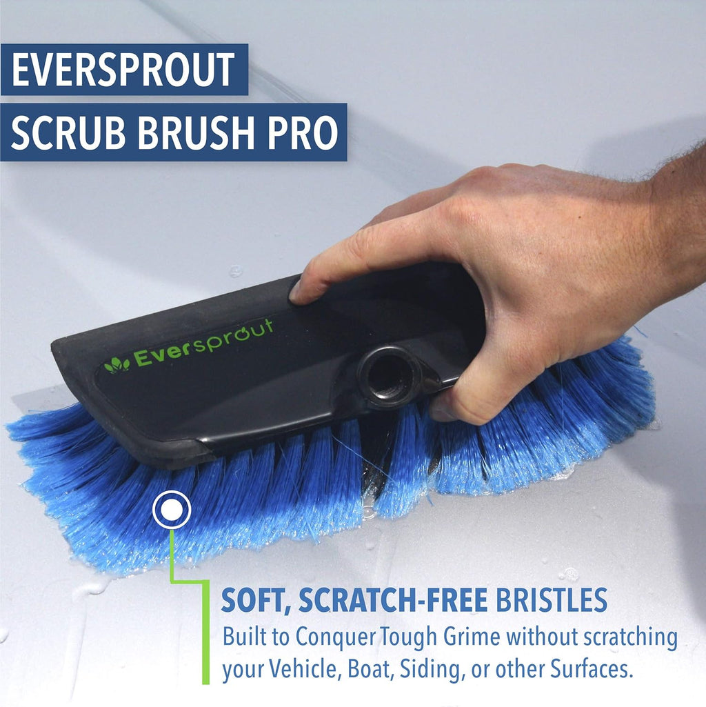 7-to-24 Foot Scrub Brush with Rubber Bumper L9282