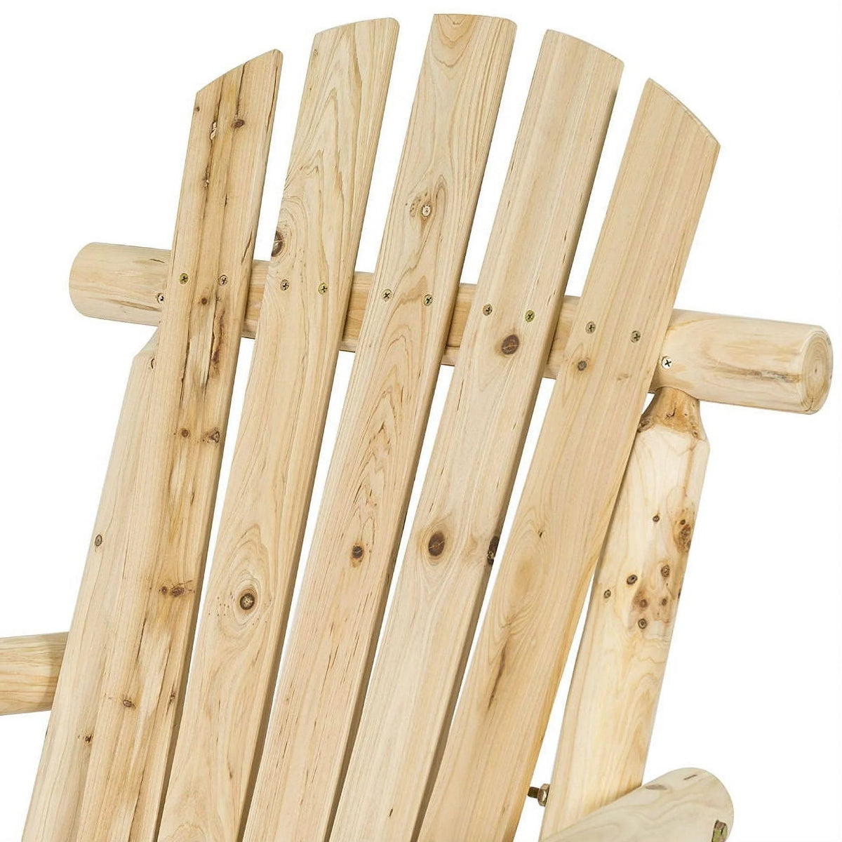 Wooden Log Rocking Chair X409578