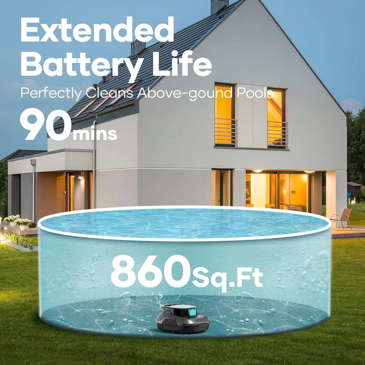 Cordless Robotic Pool Cleaner G82650