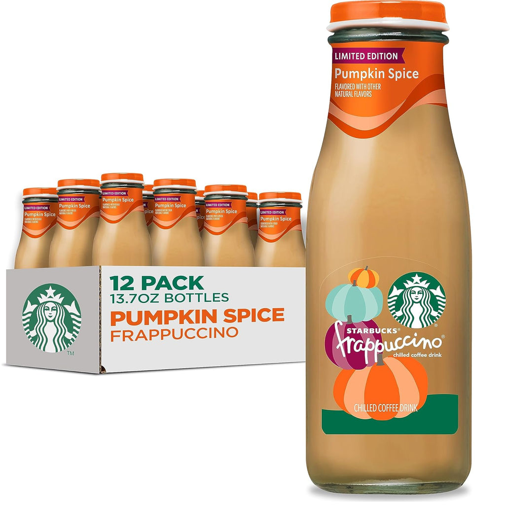 Pumpkin Spice Coffee Drink, 13.7 fl oz Bottles (12 Pack) W37981