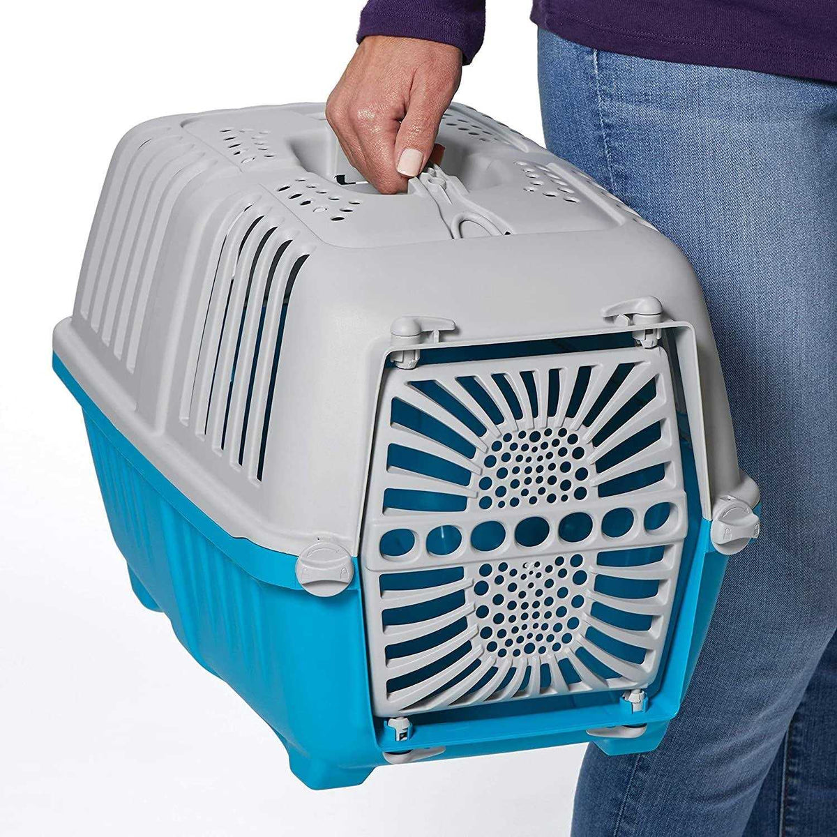 Plastic Door Travel Carrier Pet Kennel K803