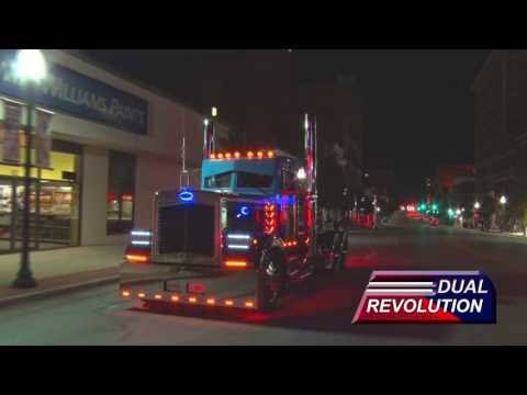 Purple LED Cab Light with Housing C805