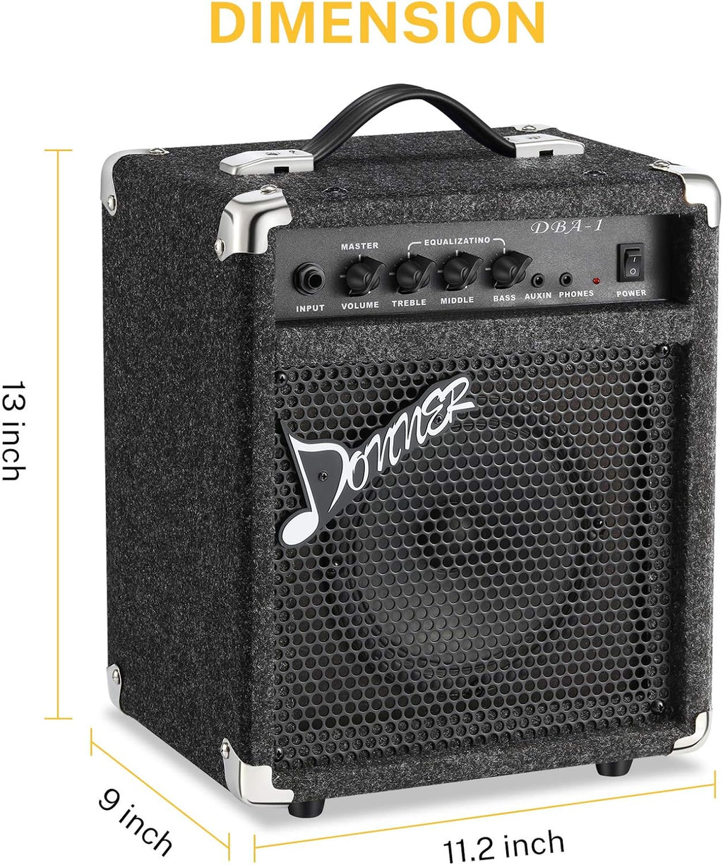 15W Bass Guitar Amplifier with Cable T488