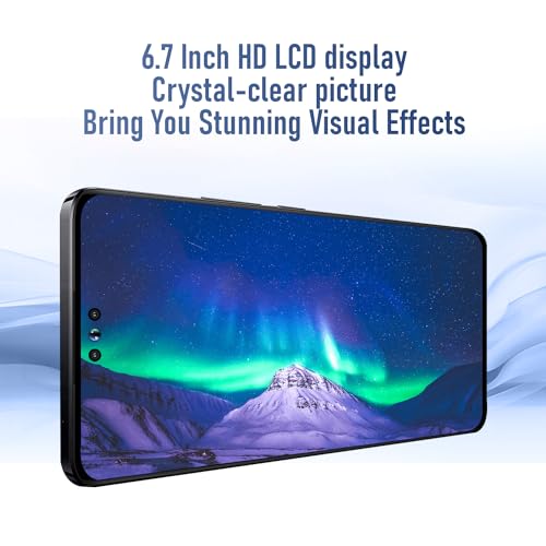 Unlocked Android Phone 8GB+256GB 6.7inch HD Screen 5G Dual SIM B607233