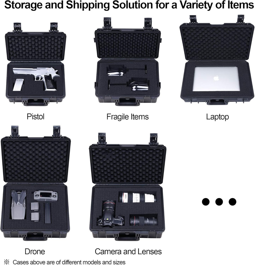 Waterproof Hard Case with Customizable Foam Insert Q45990