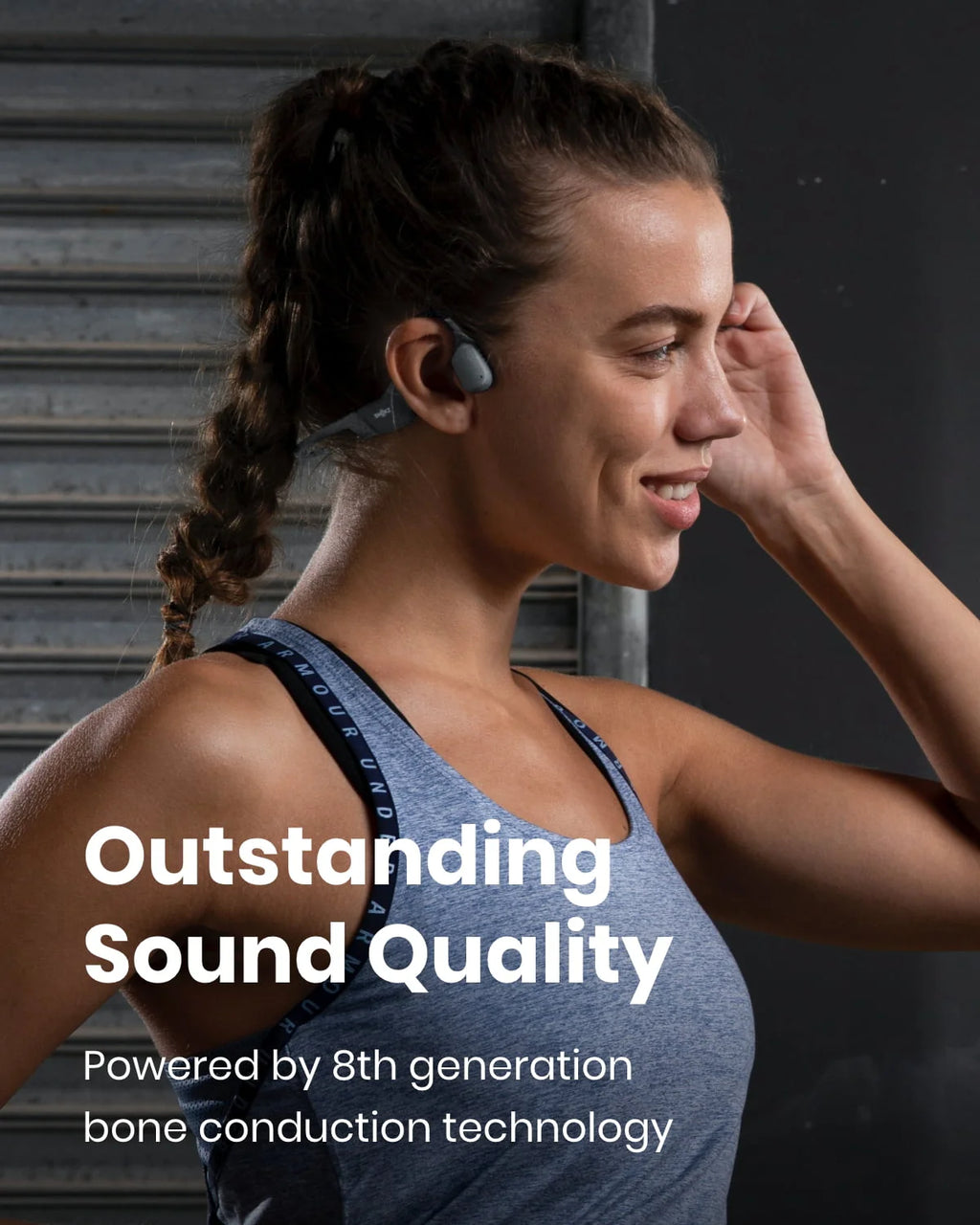 Bone Conduction Waterproof Bluetooth Headphones T375