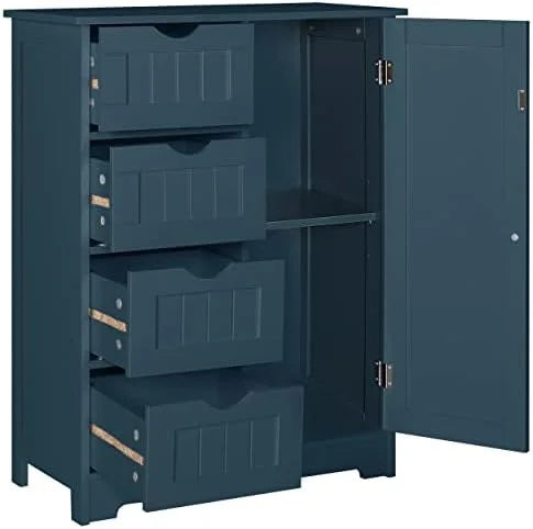 4 Drawer Freestanding Bathroom Cabinet H3533