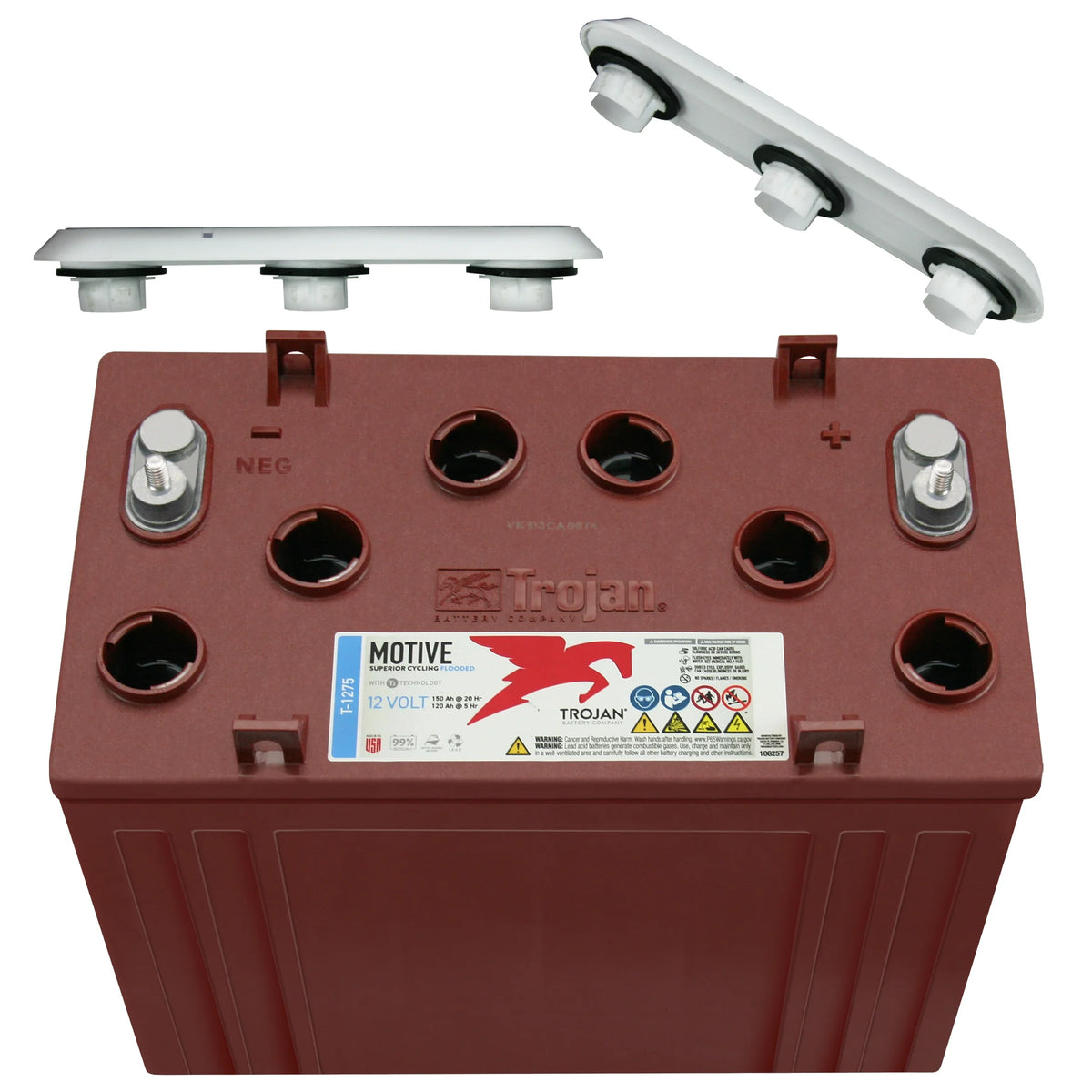 12 Volt 150 AH Deep Cycle Battery 6 Pack F853