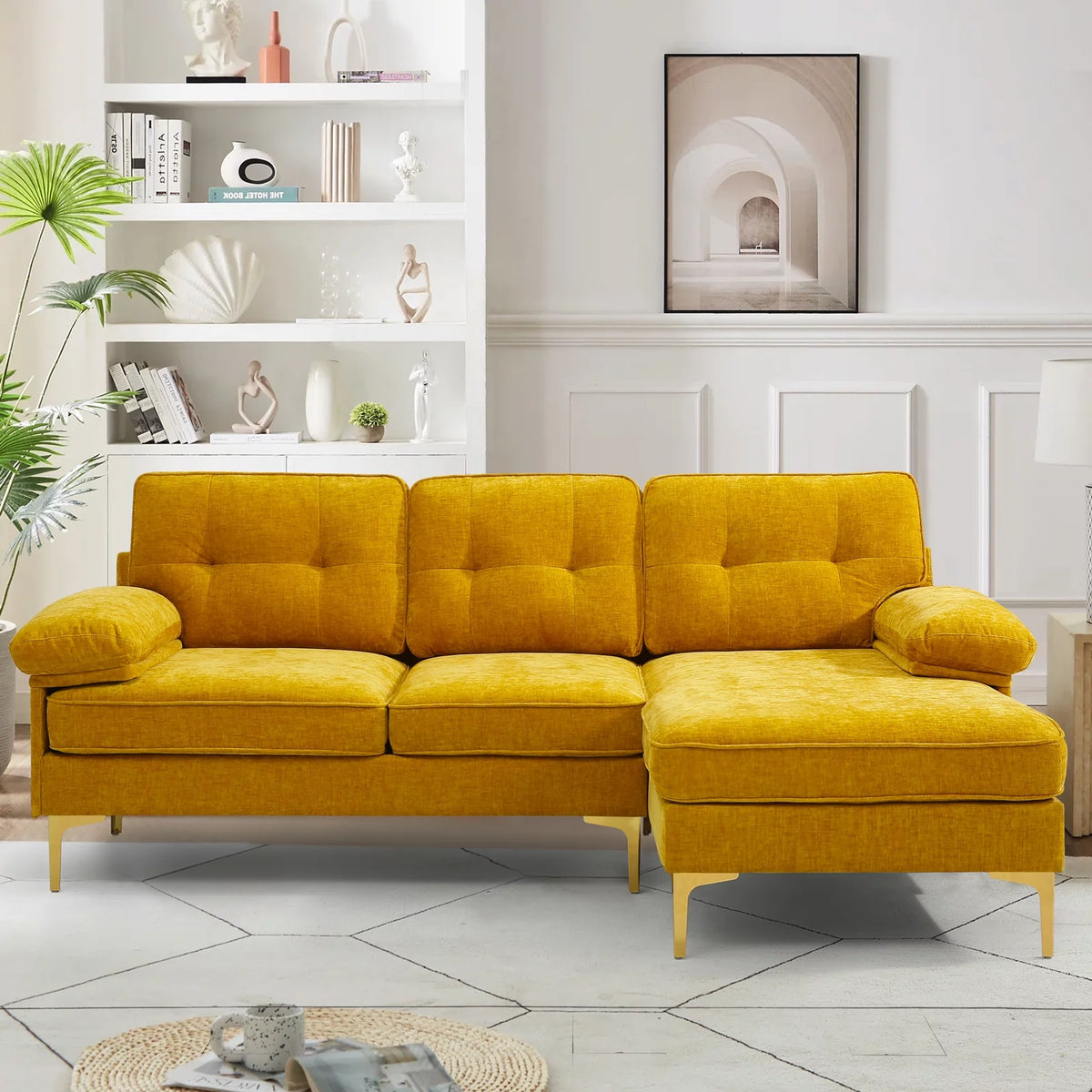 3-Piece Modular L-Shaped Sectional Sofa T531999