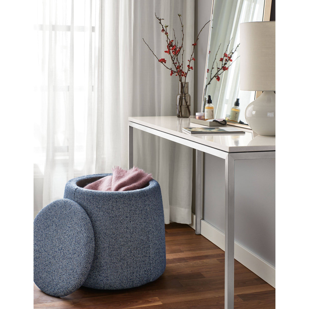 Walnut Console Table J245800
