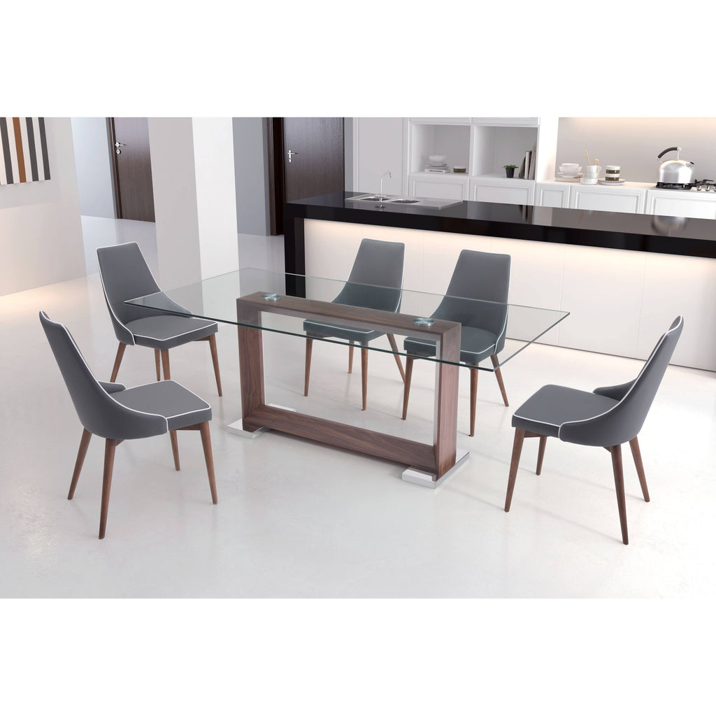 Dark Gray Dining Chair (Set of 2) J9794