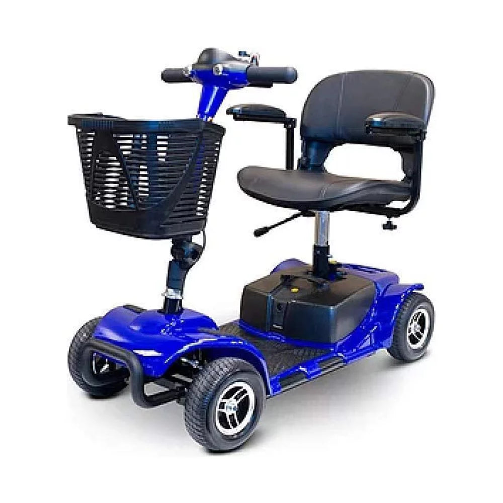 Lightweight 4 Wheel Blue Scooter U9835