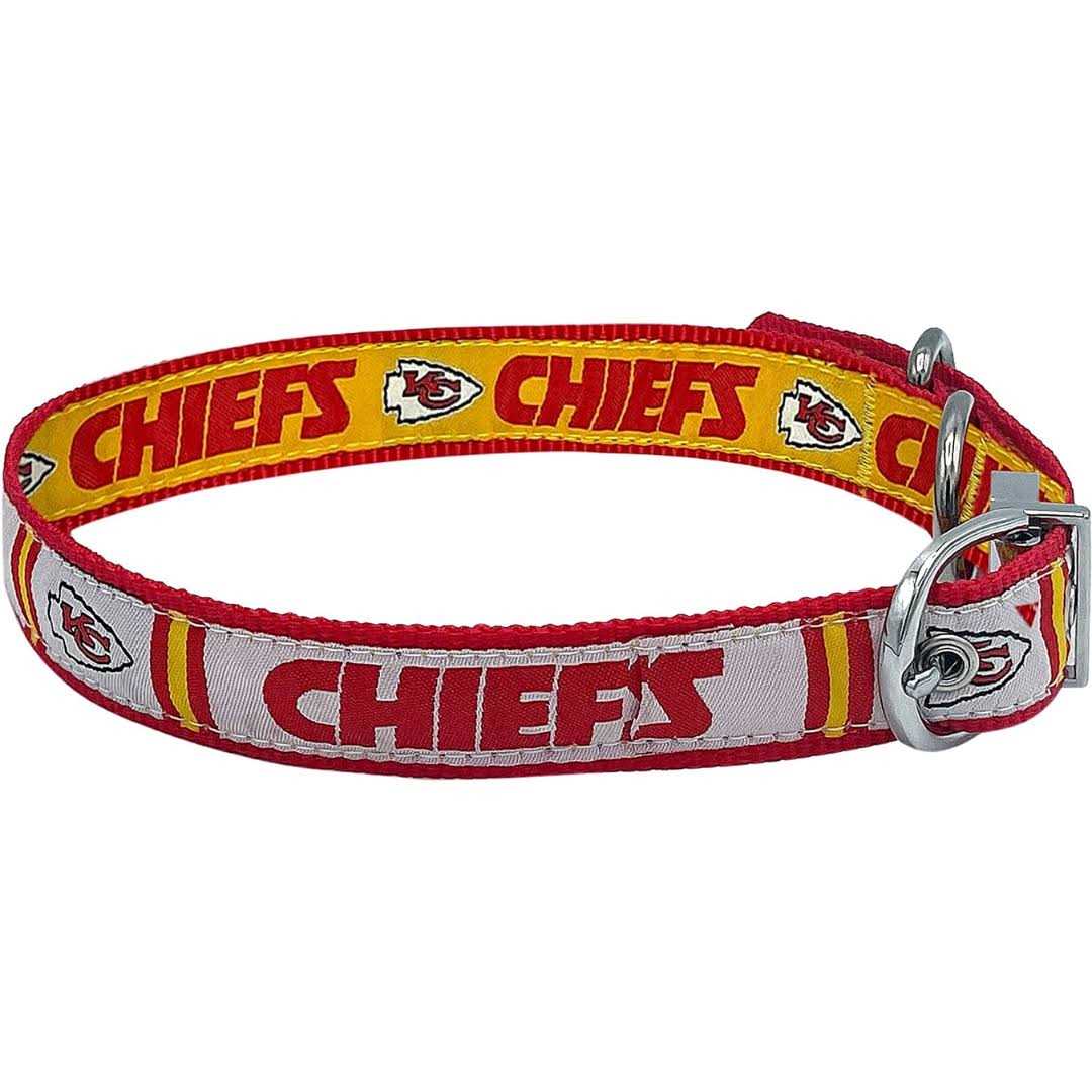 Kansas City Chiefs Dog Collar F2694