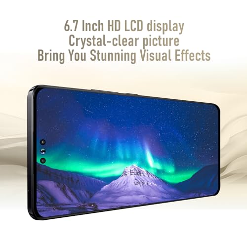 Unlocked Android Phone 8GB+256GB 6.7inch HD Screen 5G Dual SIM B607233