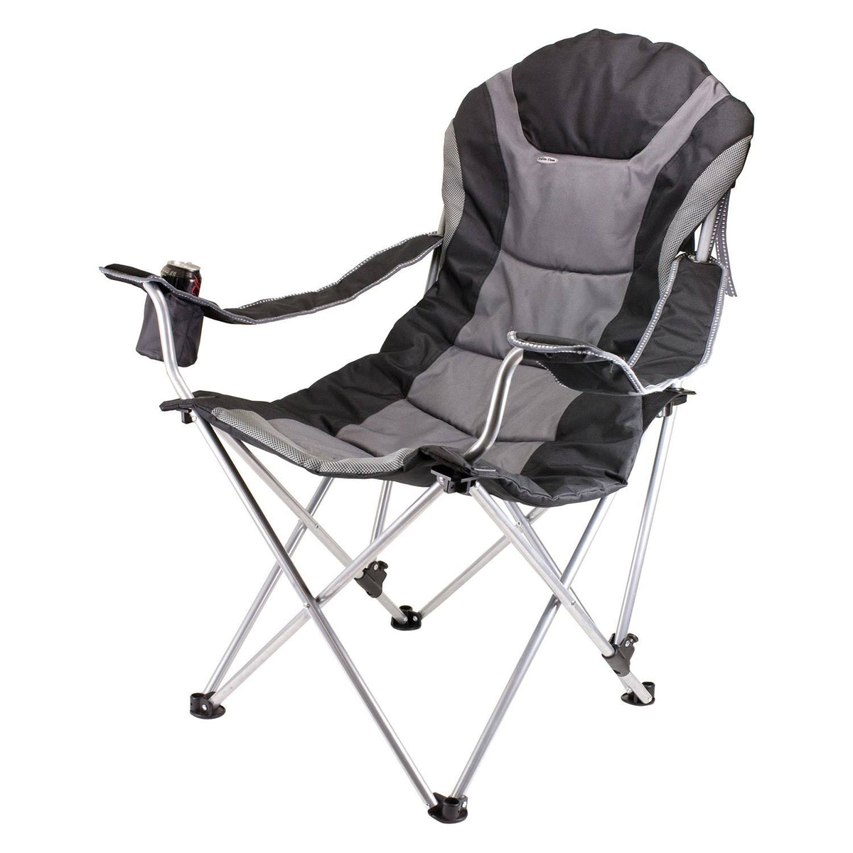 Black Reclining Camp Chair H68604