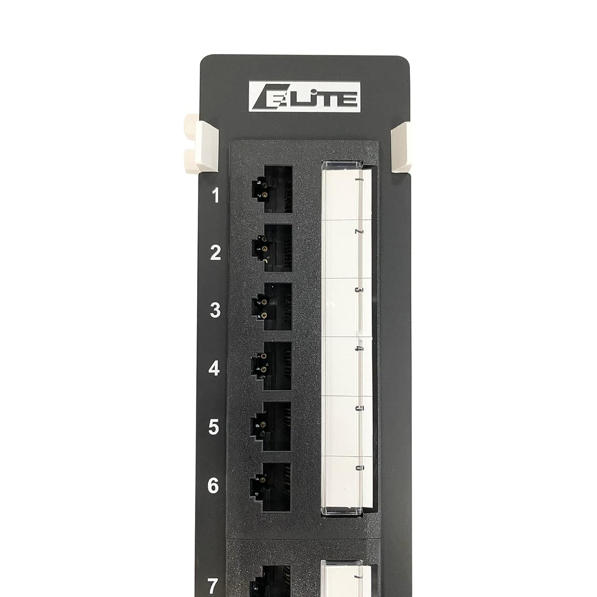 12-Port Vertical Patch Panel with 89D Bracket, Pack of 2 I46526