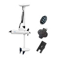 12V 55lbs Bow Mount Electric Trolling Motor White with Foot Control O249
