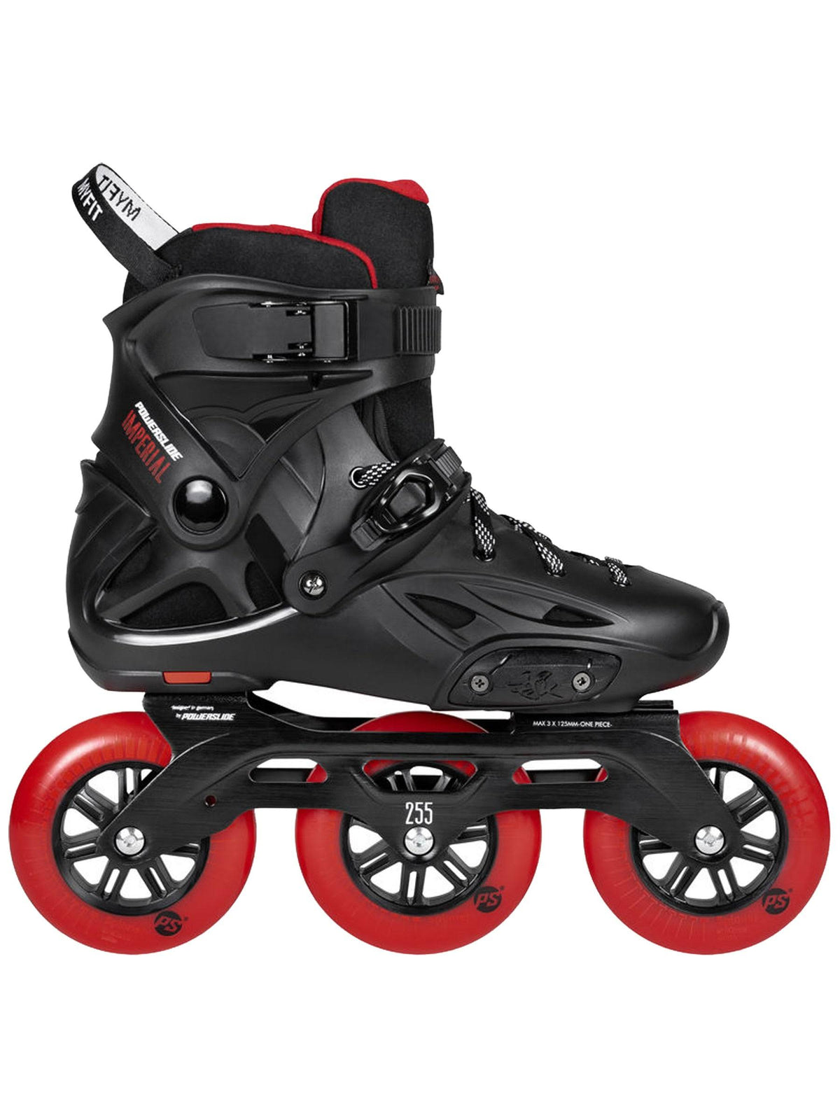 Black Red Skates A5549