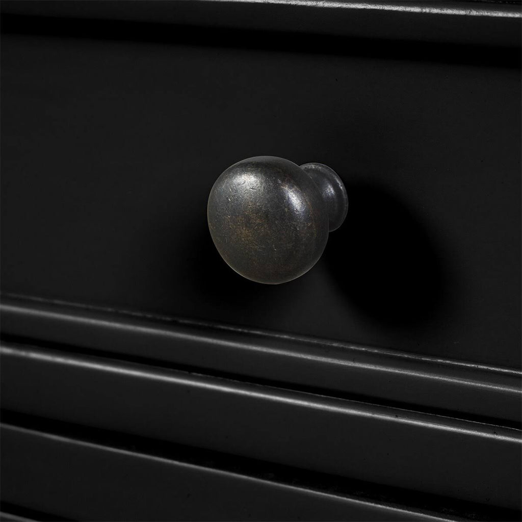Navy Blue Console Table with 2 Drawers T55728