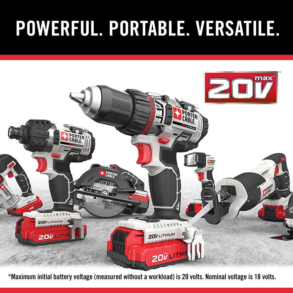 20V Drill/Driver and Saw Combo Kit, 4 pc. P394664