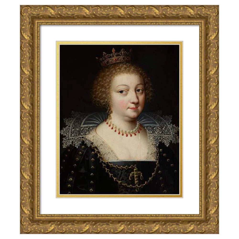 Gold Ornate Framed and Double Matted Museum Art Print V924