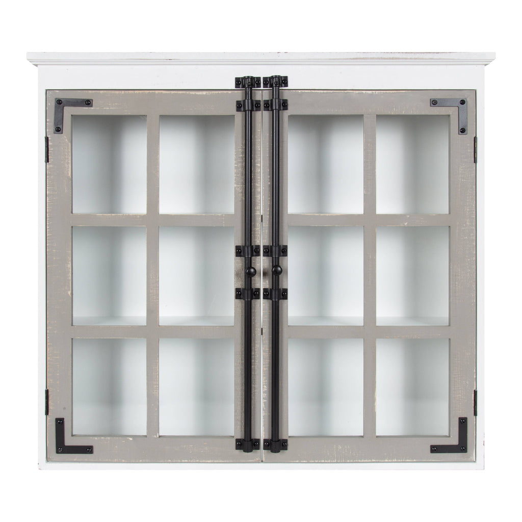 Brown Decorative Wood Wall Cabinet H7193