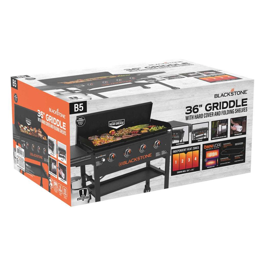 4-Burner 36 Propane Griddle with Hard Cover P791501