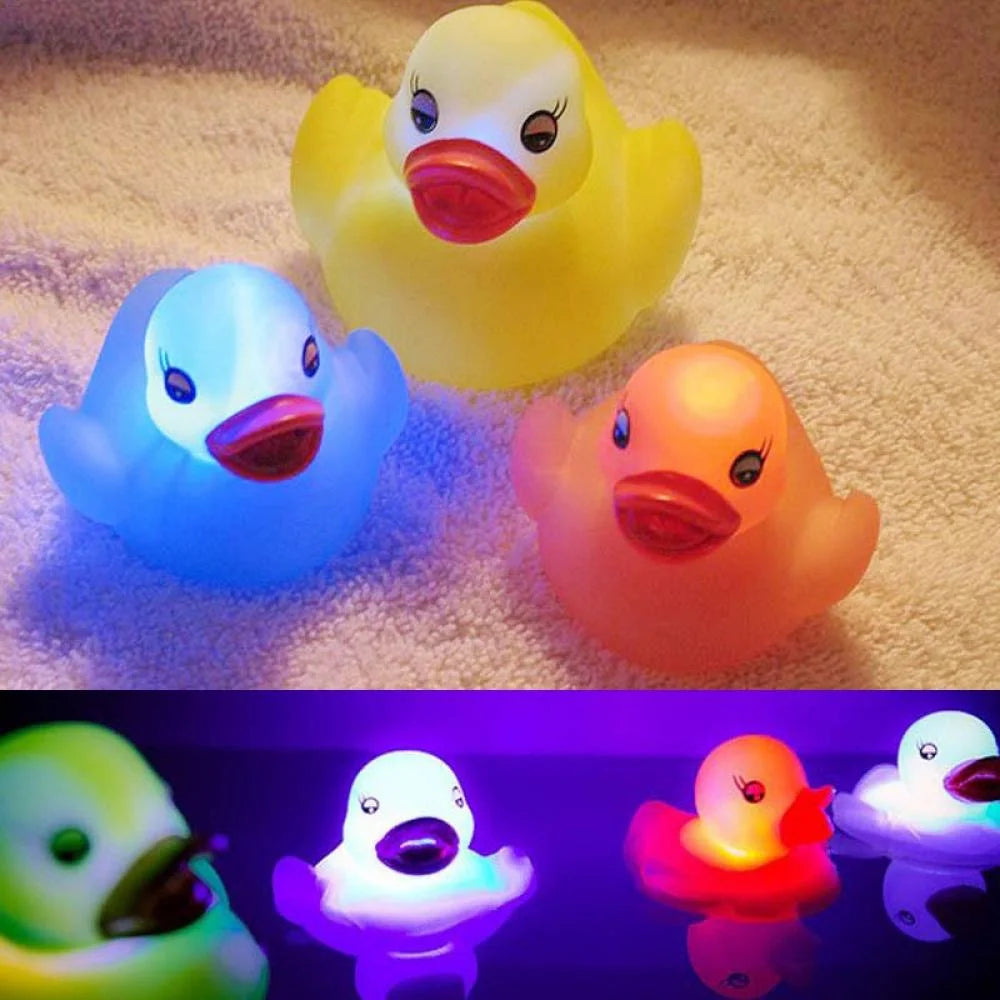 3Pcs Rubber Ducky Bath Toys H846
