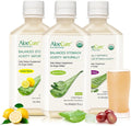 Organic Aloe Vera Juice 3 Bottle Sample Pack Lemon Grape Natural Flavor 3x500ml I650337