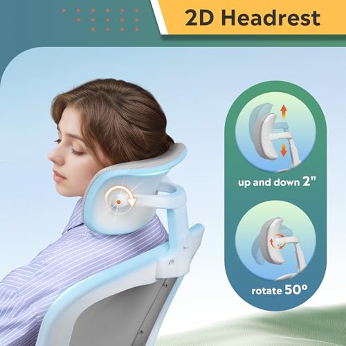 White High Back Mesh Ergonomic Office Chair R635