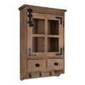 Brown Decorative Wood Wall Cabinet H7193
