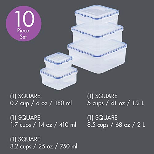 10 & 14 Piece Food Storage Containers O87659