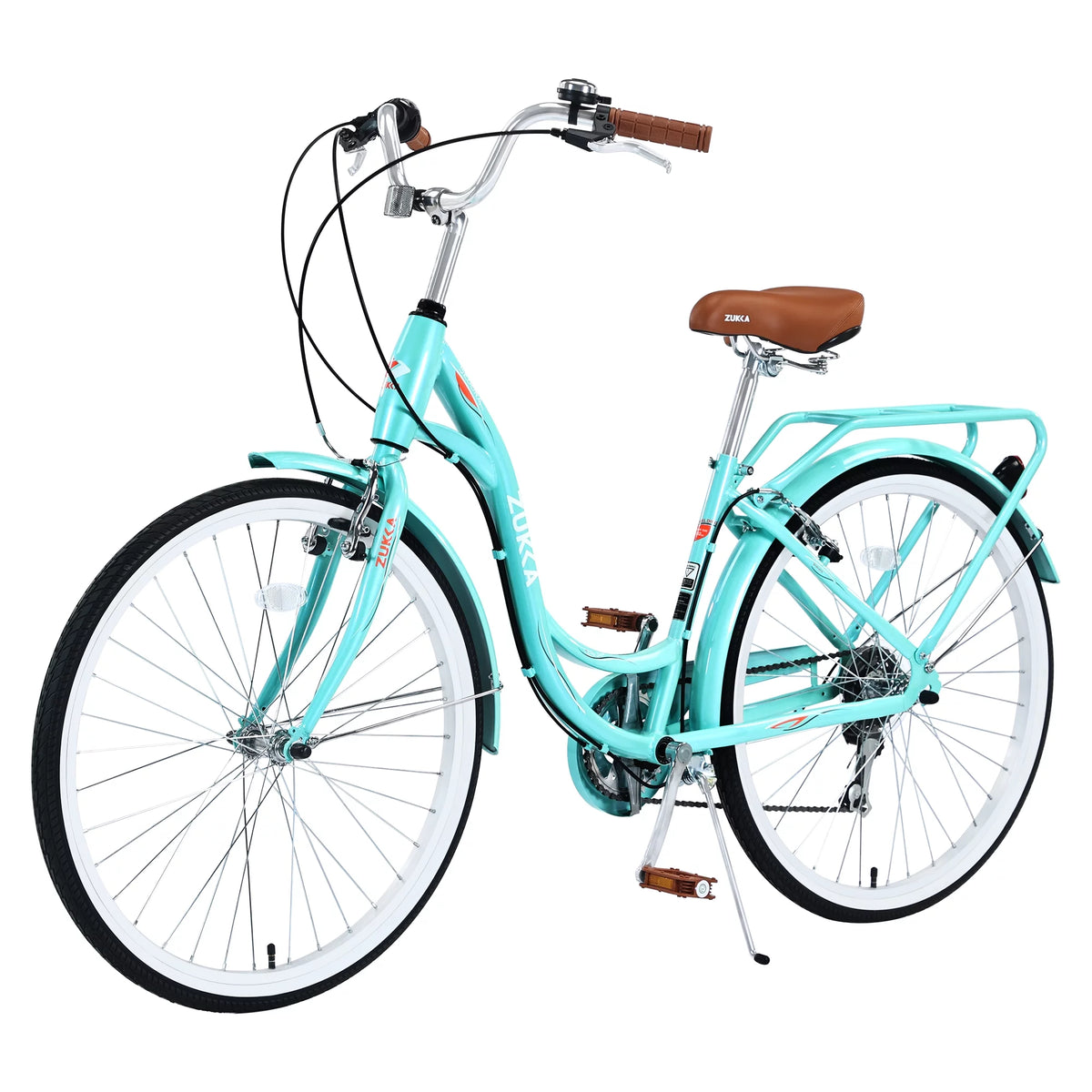 26 inch 7 Speed Steel Frame Girls Bicycle Y23379